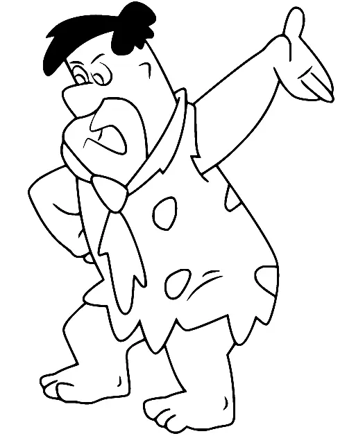 Flintstones Coloring Pages 35