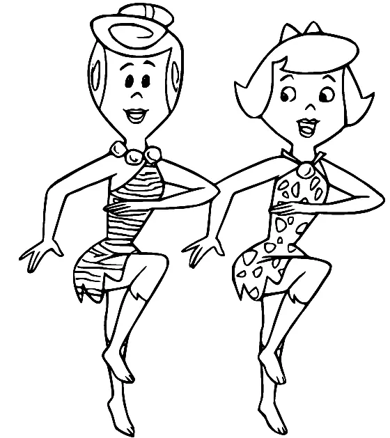 Flintstones Ausmalbilder 42