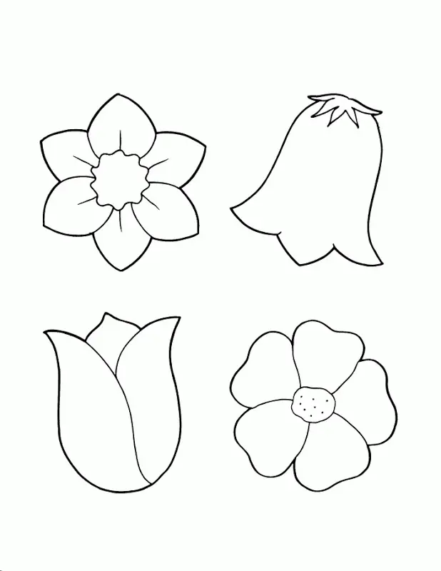 Flower Pot Coloring Pages 11