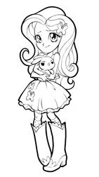 Fluttershy Ausmalbilder 11