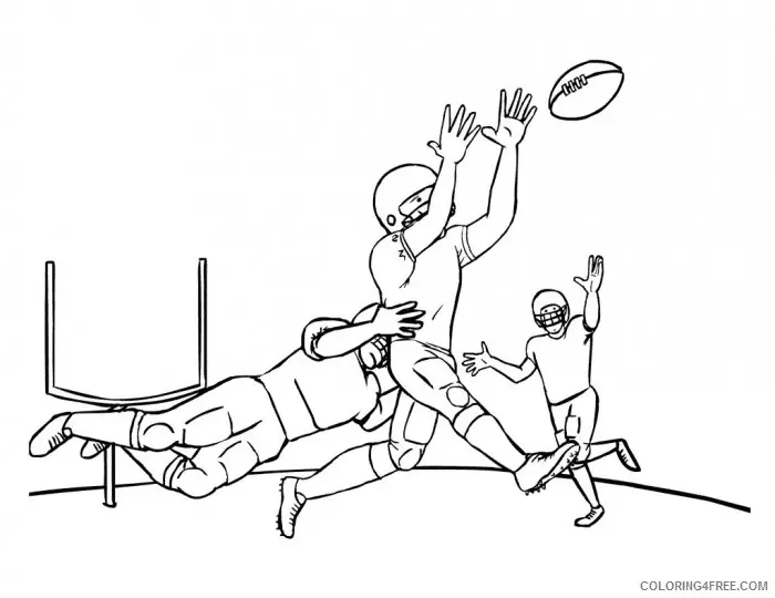 Football Player Coloring Pages 10