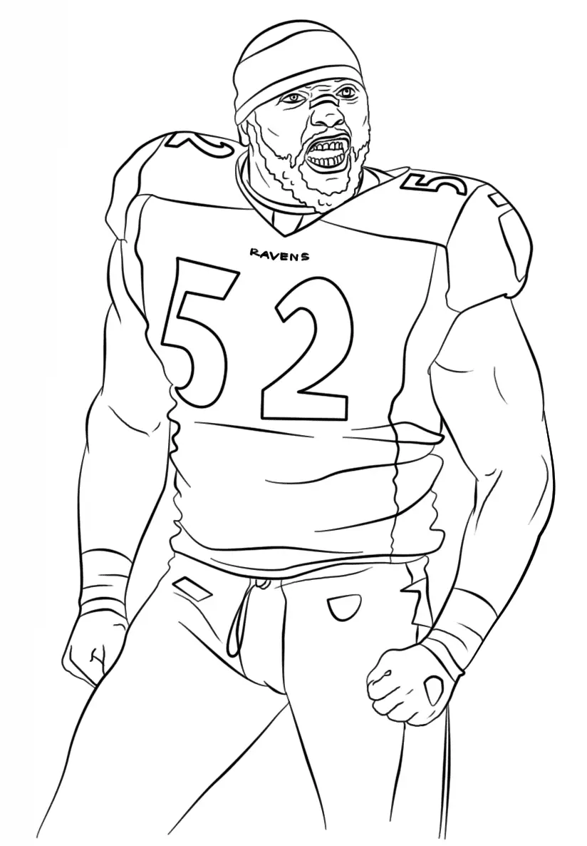 Desenhos de Jogadores de Futebol Para Colorir 16