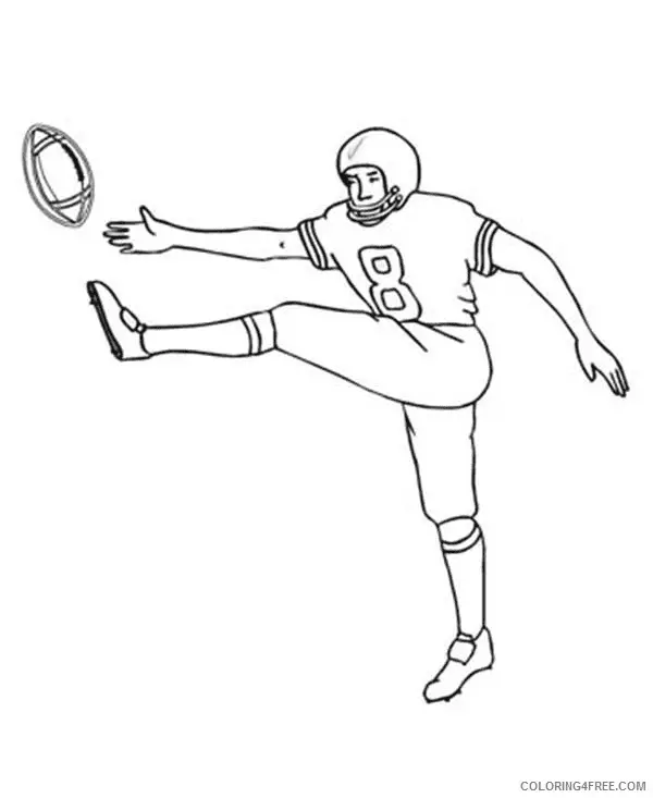 Football Player Coloring Pages 24