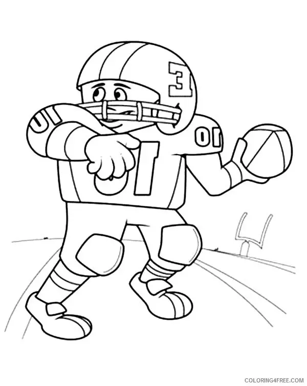 Desenhos de Jogadores de Futebol Para Colorir 30