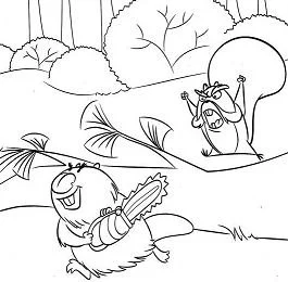 Bosque Para Colorear 38