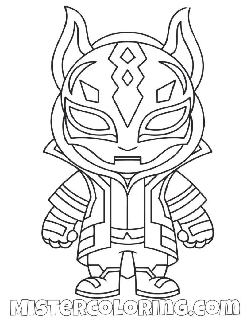 Fortnite para Colorir 31