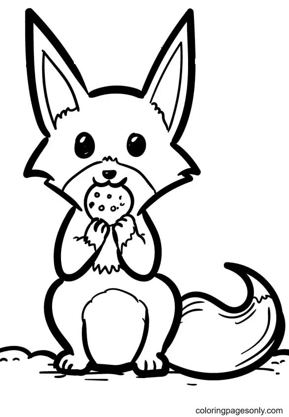 Fuchs Ausmalbilder 31