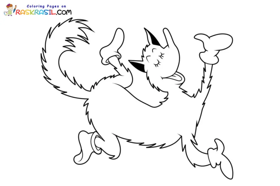 Fox in Socks Ausmalbilder 4