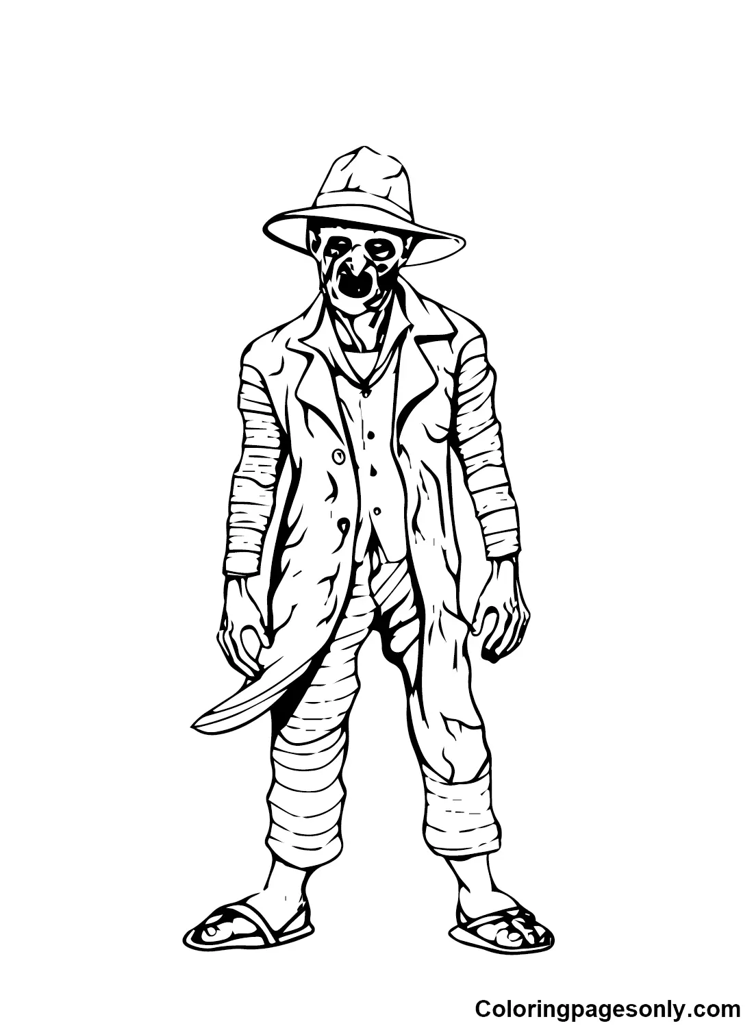Freddy Krueger Ausmalbilder 10