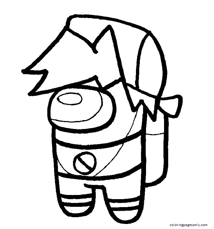 Desenhos de Friday Night Funkin Para Colorir 24