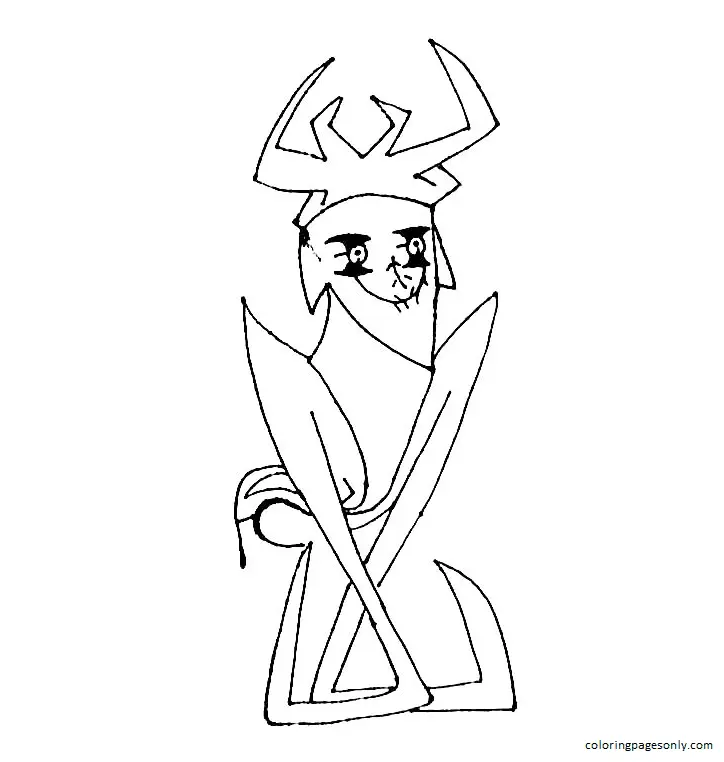 Friday Night Funkin Coloring Pages 53
