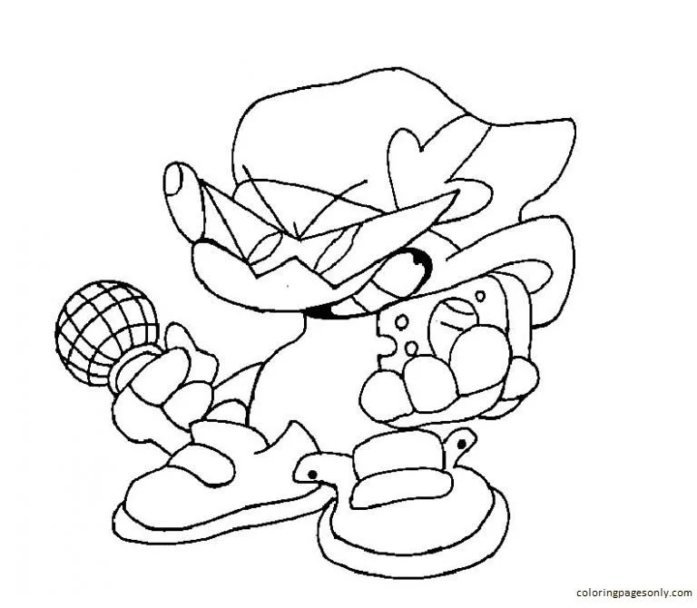 Friday Night Funkin Para Colorear 67