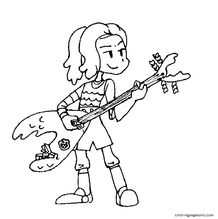 Desenhos de Friday Night Funkin Para Colorir 84