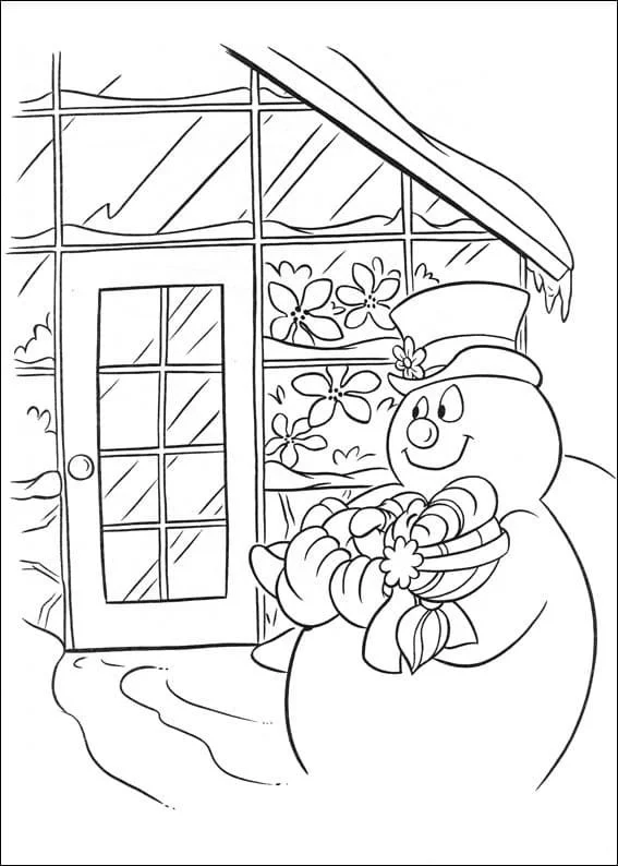 Frosty der Schneemann Ausmalbilder 53