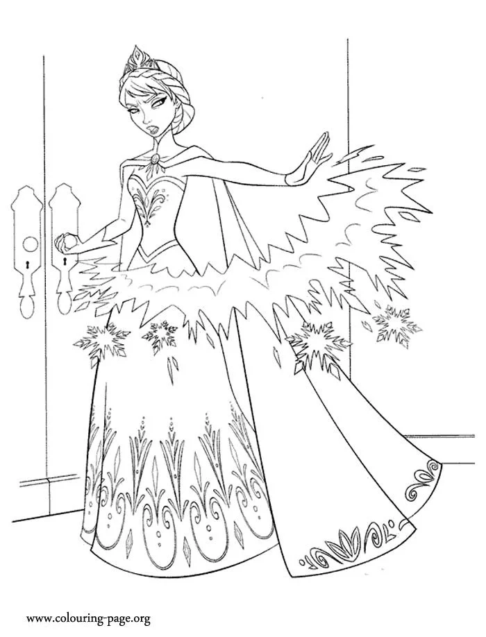 Frozen Coloring Pages