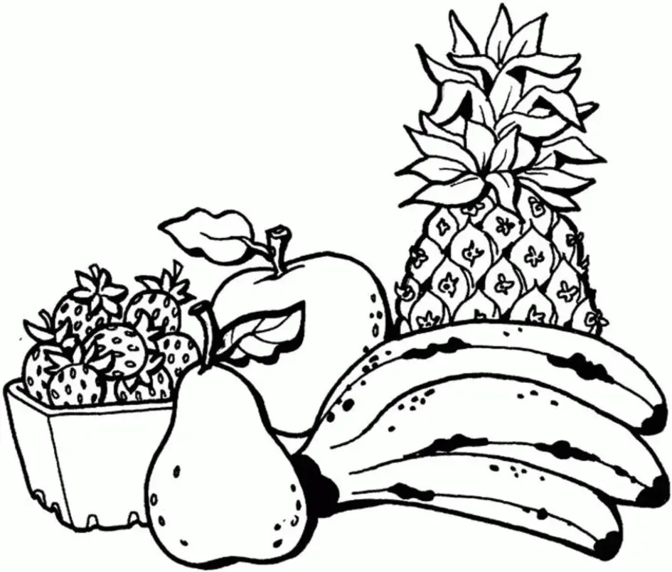 Frutas Para Colorear 8