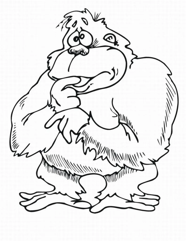 Lustige Ausmalbilder 61
