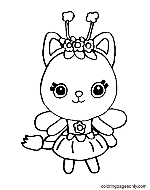 La Casa De Munecas De Gabby Para Colorear 14