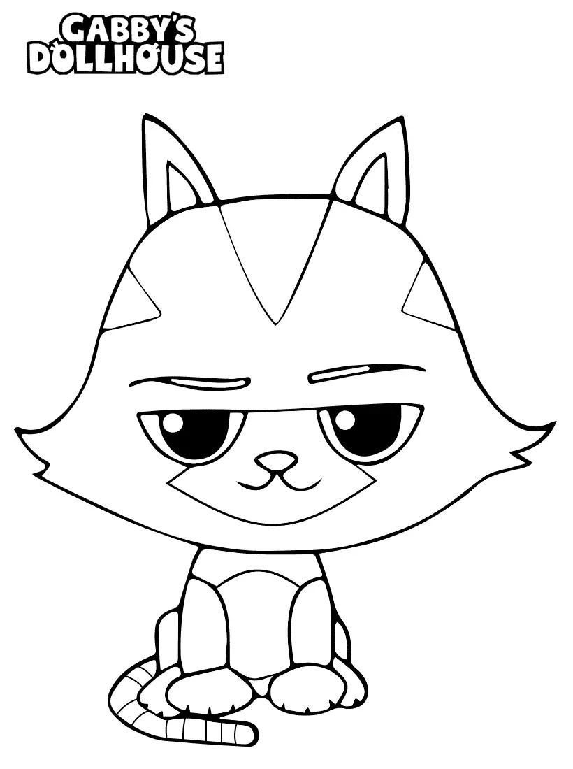 La Casa De Munecas De Gabby Para Colorear 23