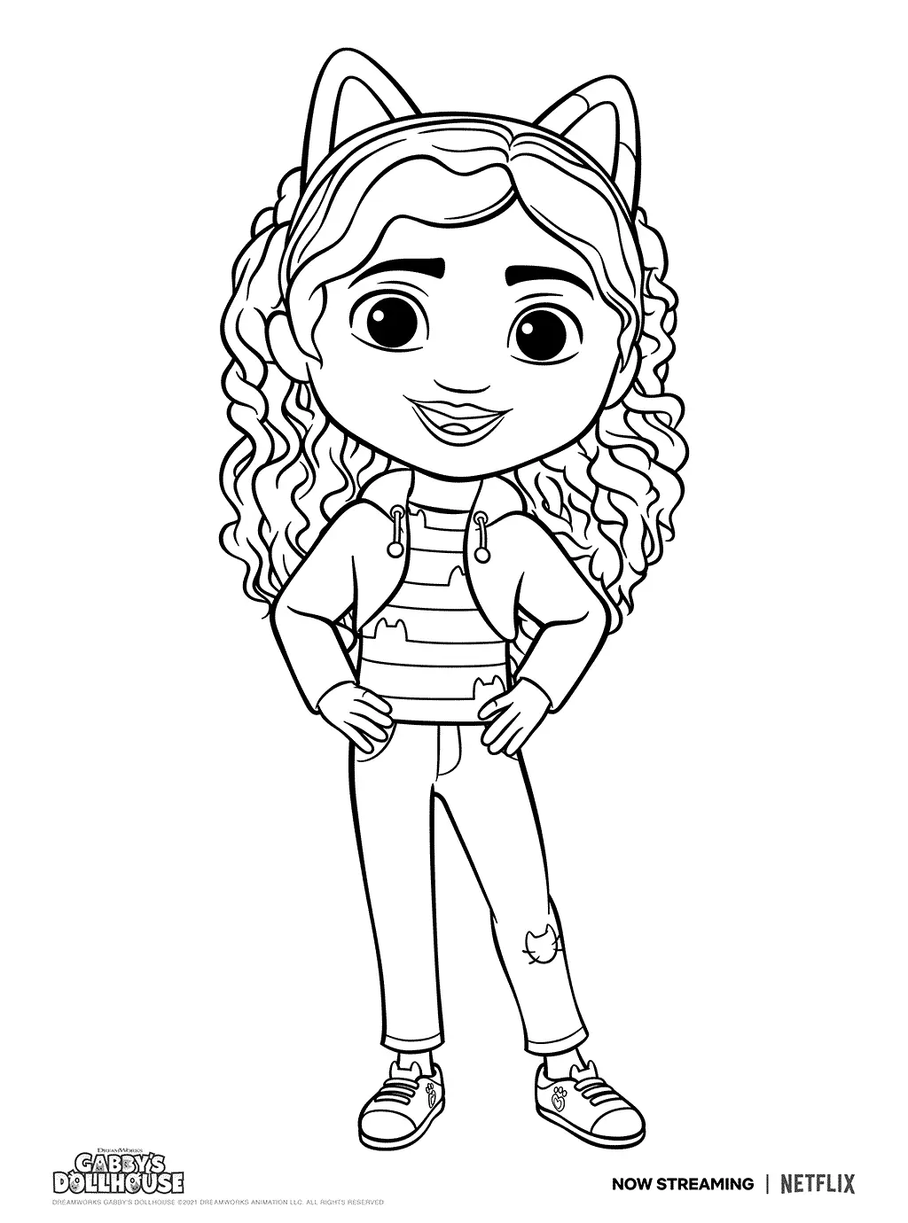 La Casa De Munecas De Gabby Para Colorear 32