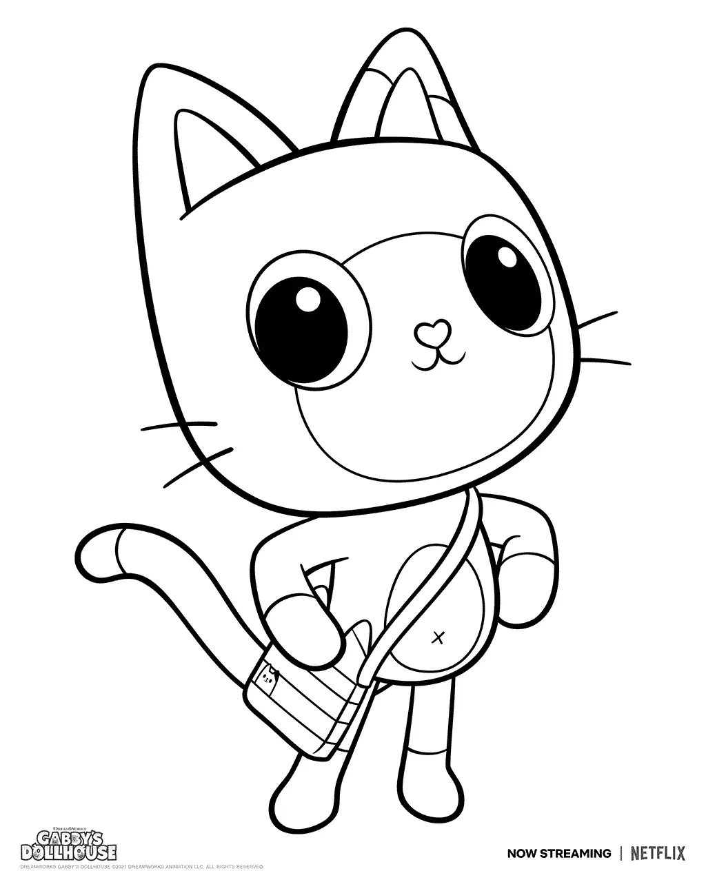 La Casa De Munecas De Gabby Para Colorear 36