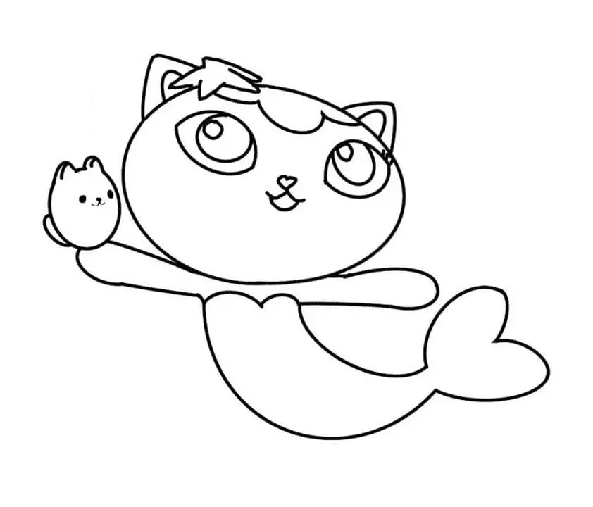La Casa De Munecas De Gabby Para Colorear 42