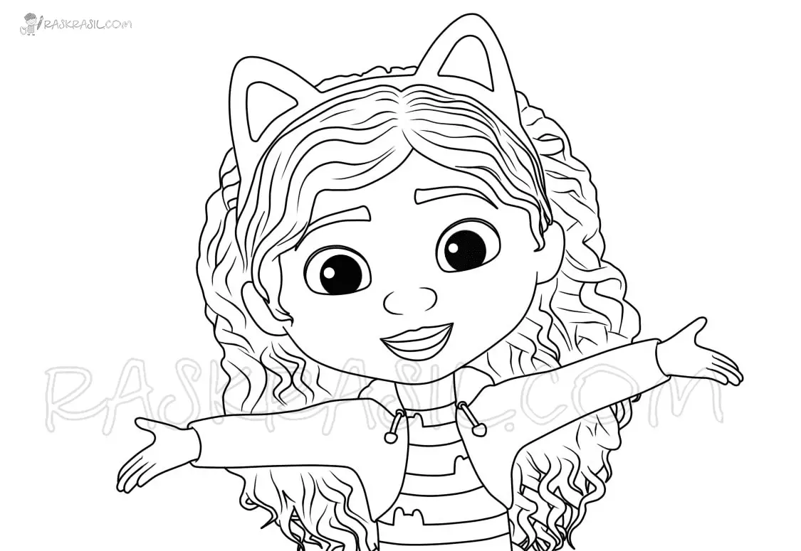 La Casa De Munecas De Gabby Para Colorear 45