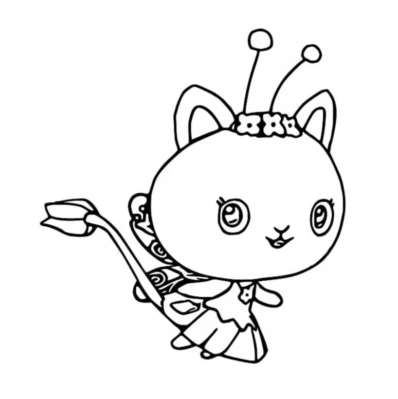 La Casa De Munecas De Gabby Para Colorear 46