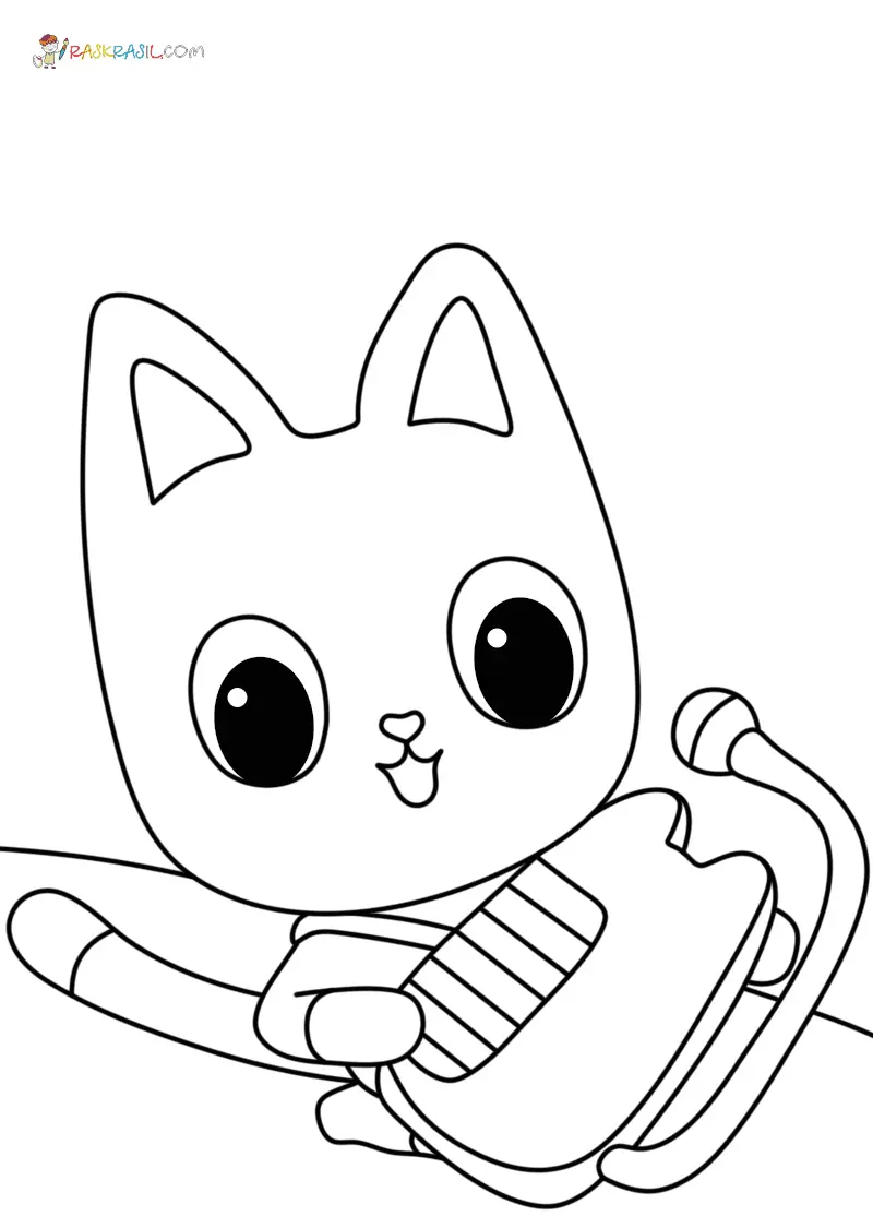 La Casa De Munecas De Gabby Para Colorear 48