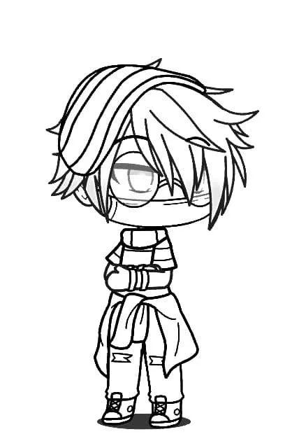 Gacha Life Ausmalbilder 10
