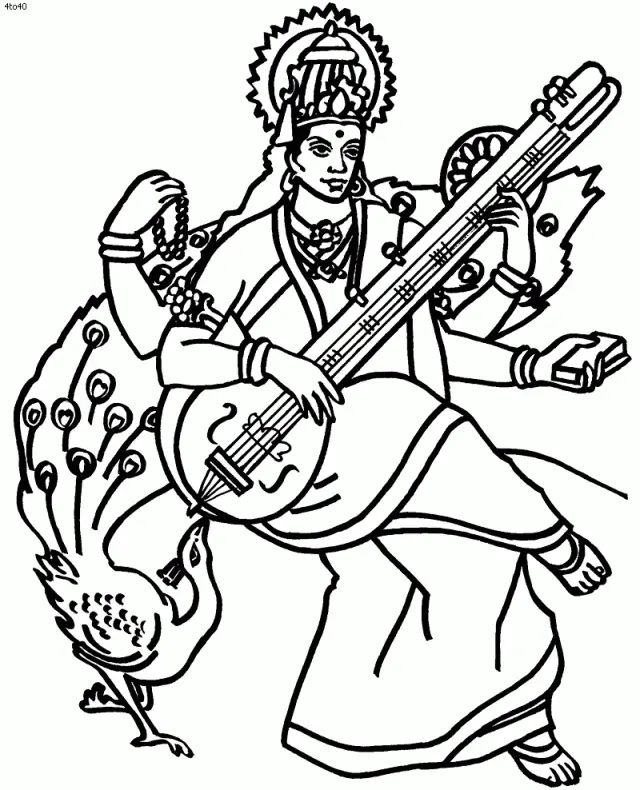 Ganesha Coloring Pages 25