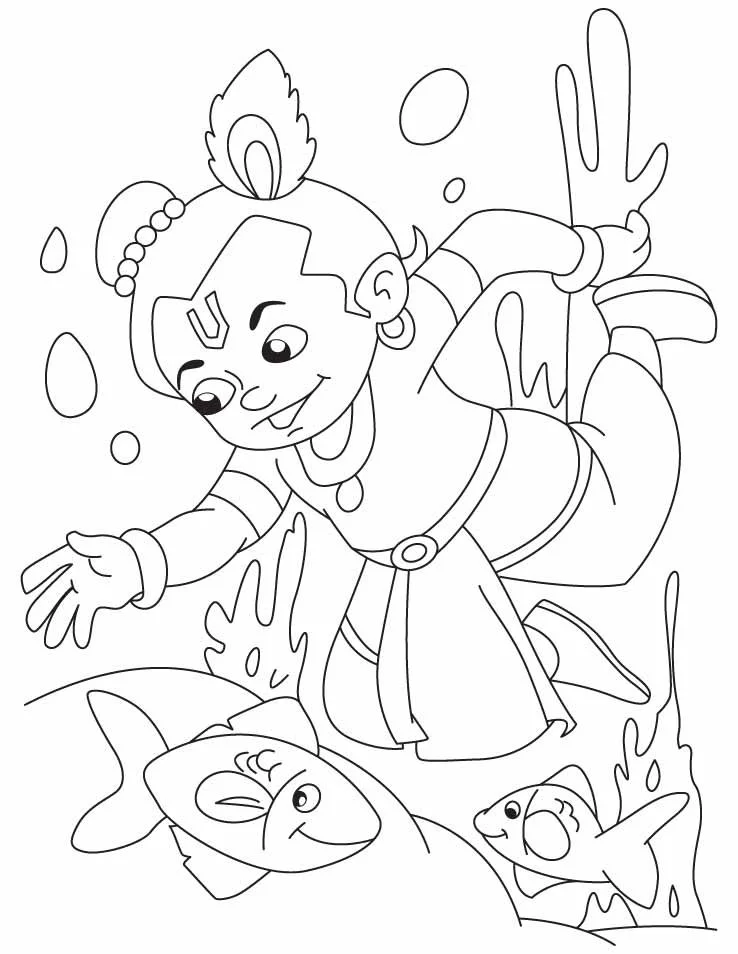 Ganesha Coloring Pages 9