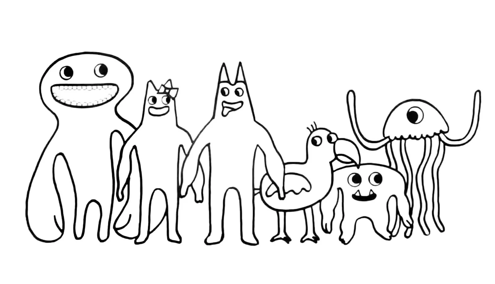 Desenhos de Garten of Banban Para Colorir 15