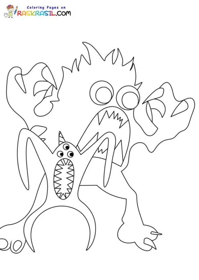 Desenhos de Garten of Banban Para Colorir 51