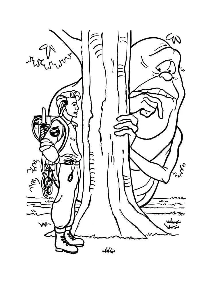 Desenhos de Caca-Fantasmas Para Colorir 110