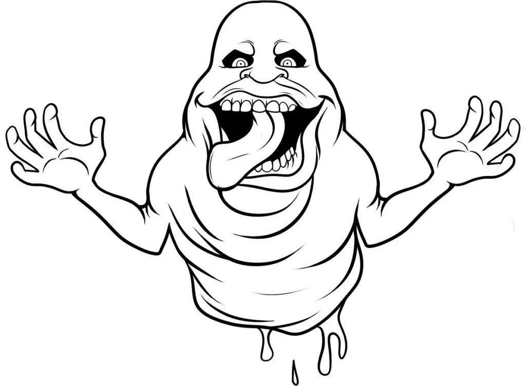 Desenhos de Caca-Fantasmas Para Colorir 13