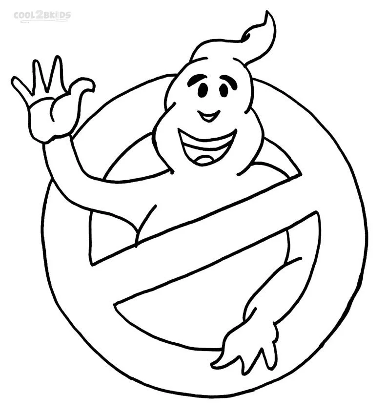 Desenhos de Caca-Fantasmas Para Colorir 49
