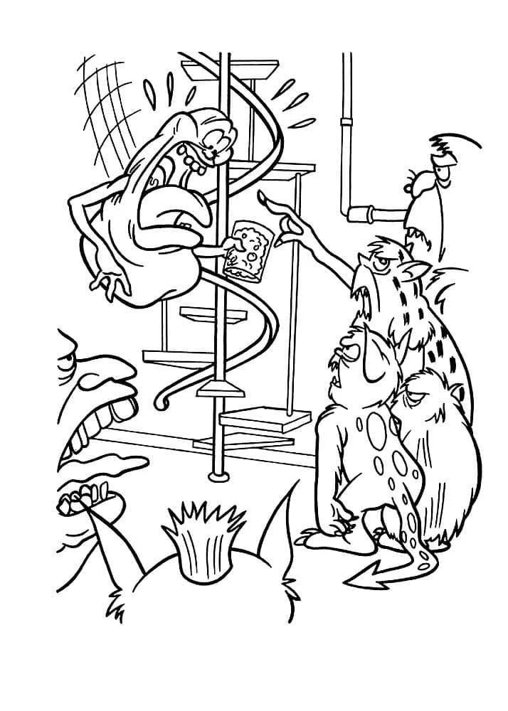 Desenhos de Caca-Fantasmas Para Colorir 76