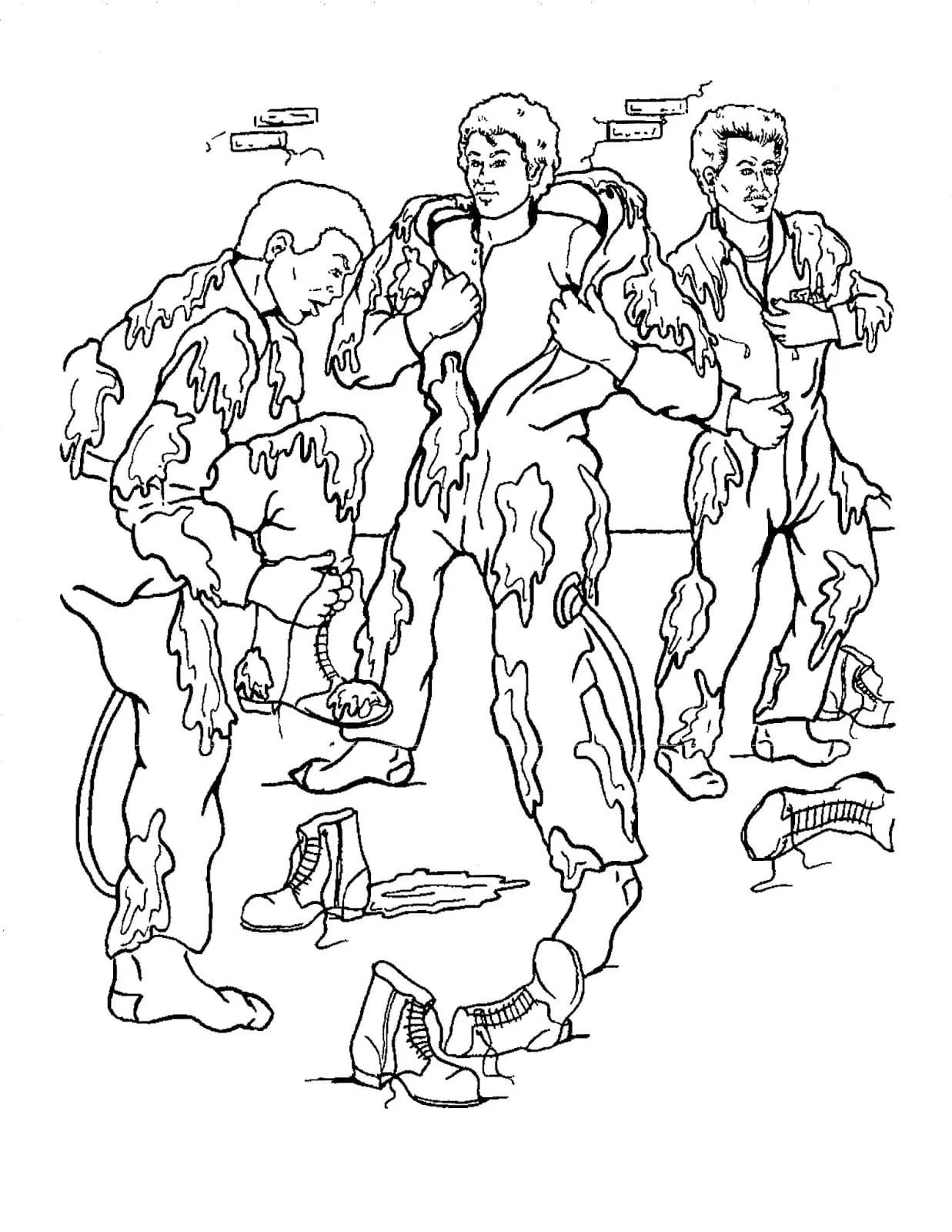 Desenhos de Caca-Fantasmas Para Colorir 78