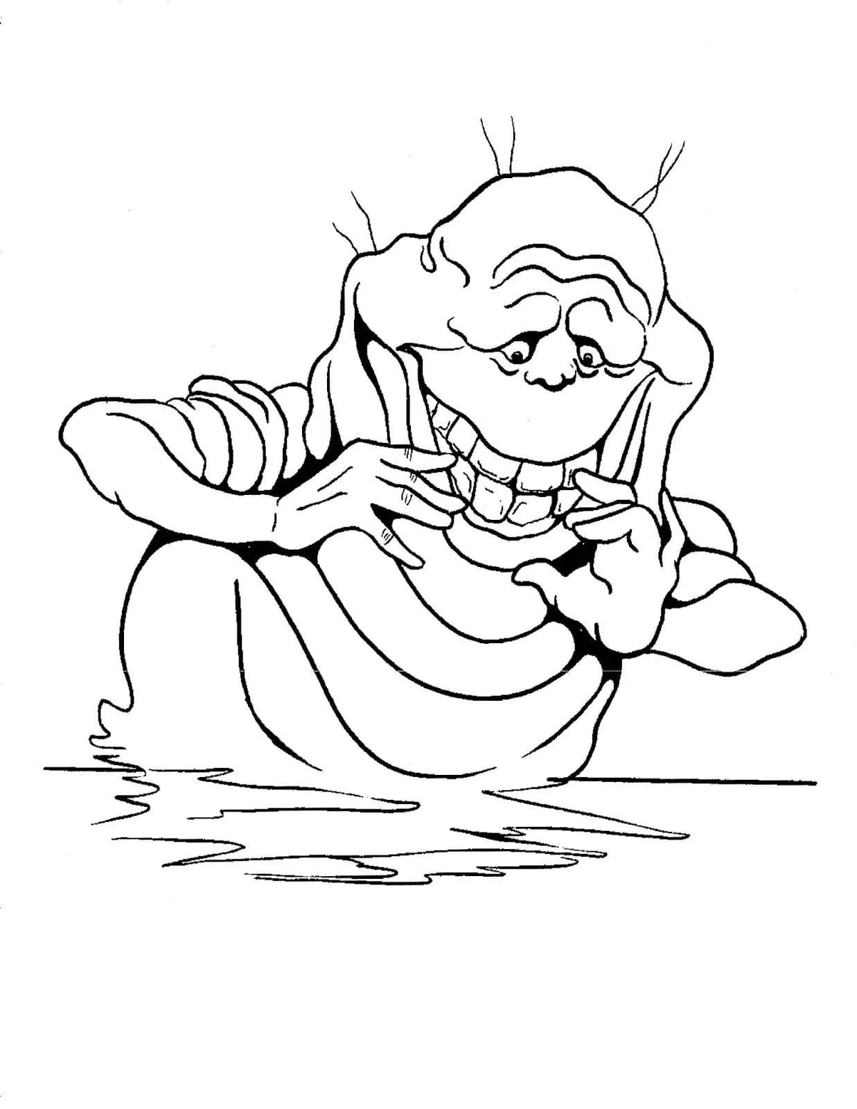 Desenhos de Caca-Fantasmas Para Colorir 82