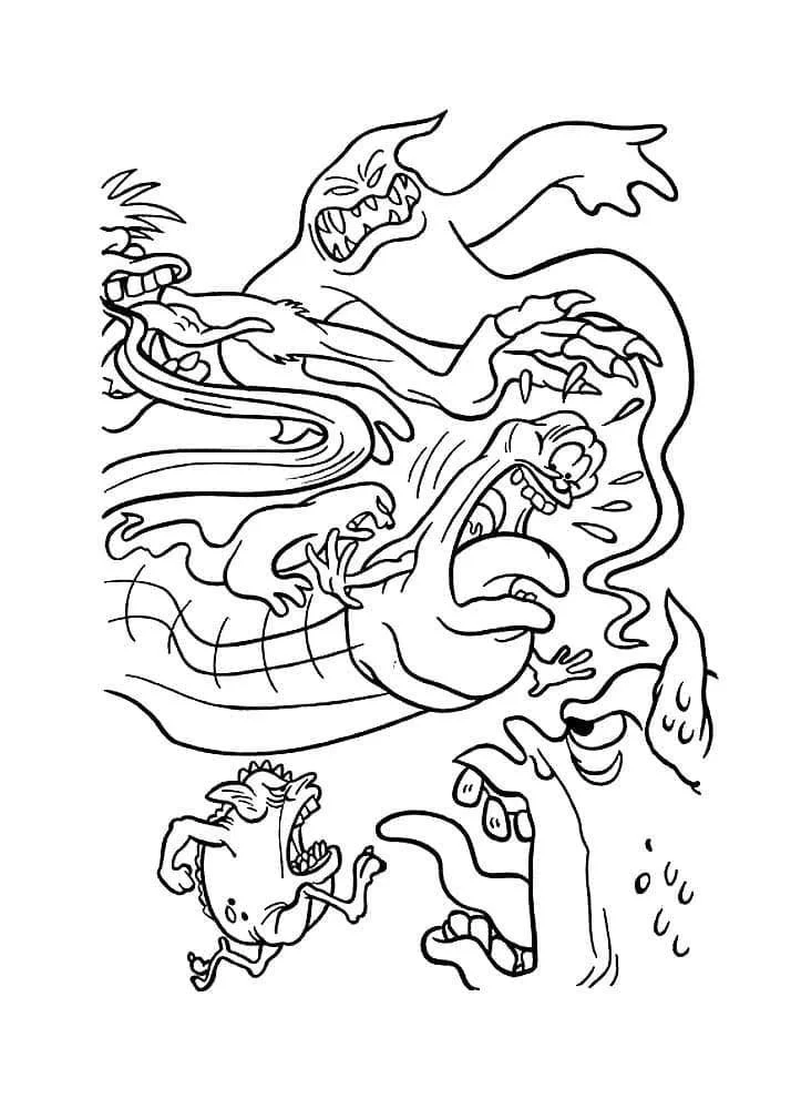 Desenhos de Caca-Fantasmas Para Colorir 86