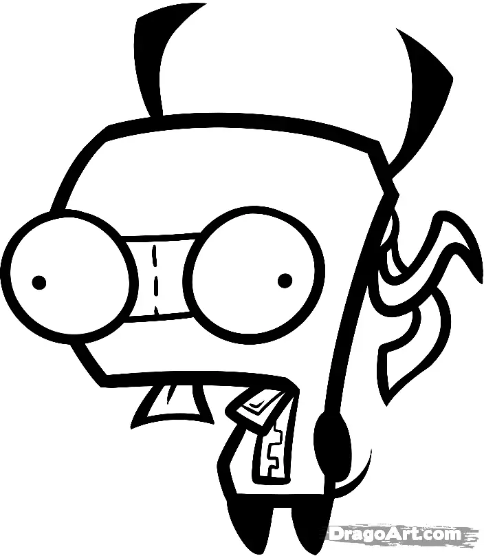 Gir Coloring Pages 29
