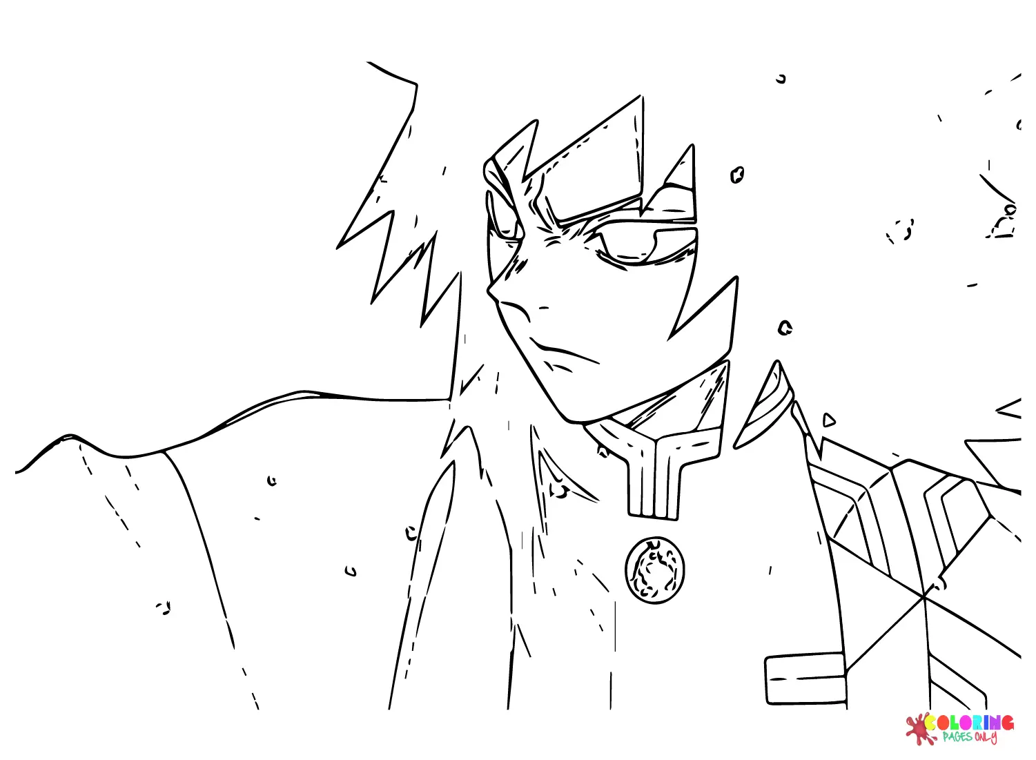 Giyu Tomioka Coloring Pages 32