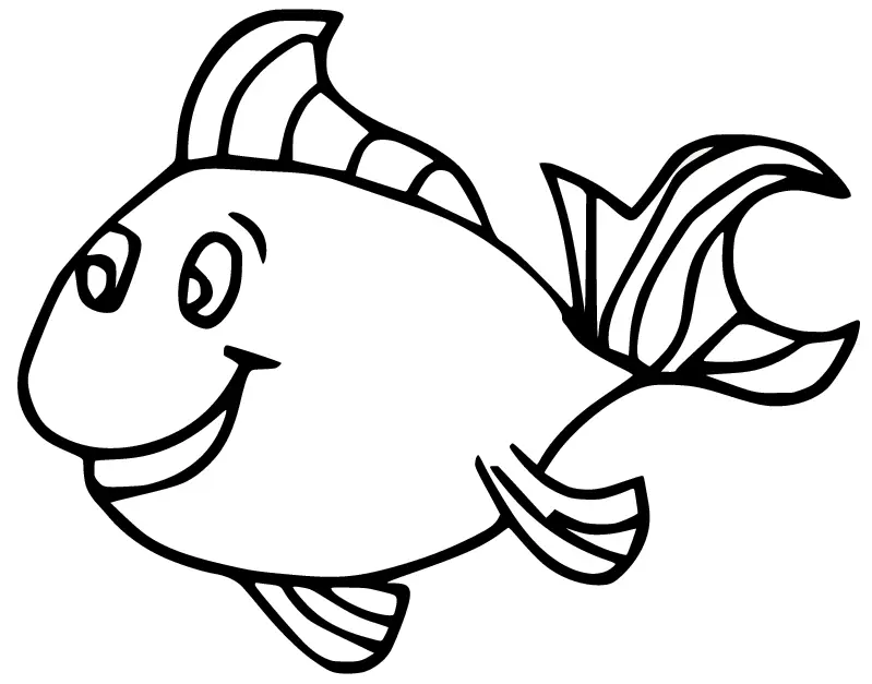 Goldfish Coloring Pages 48