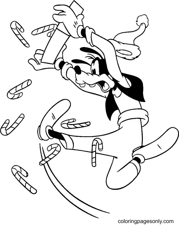 Goofy Para Colorear 55
