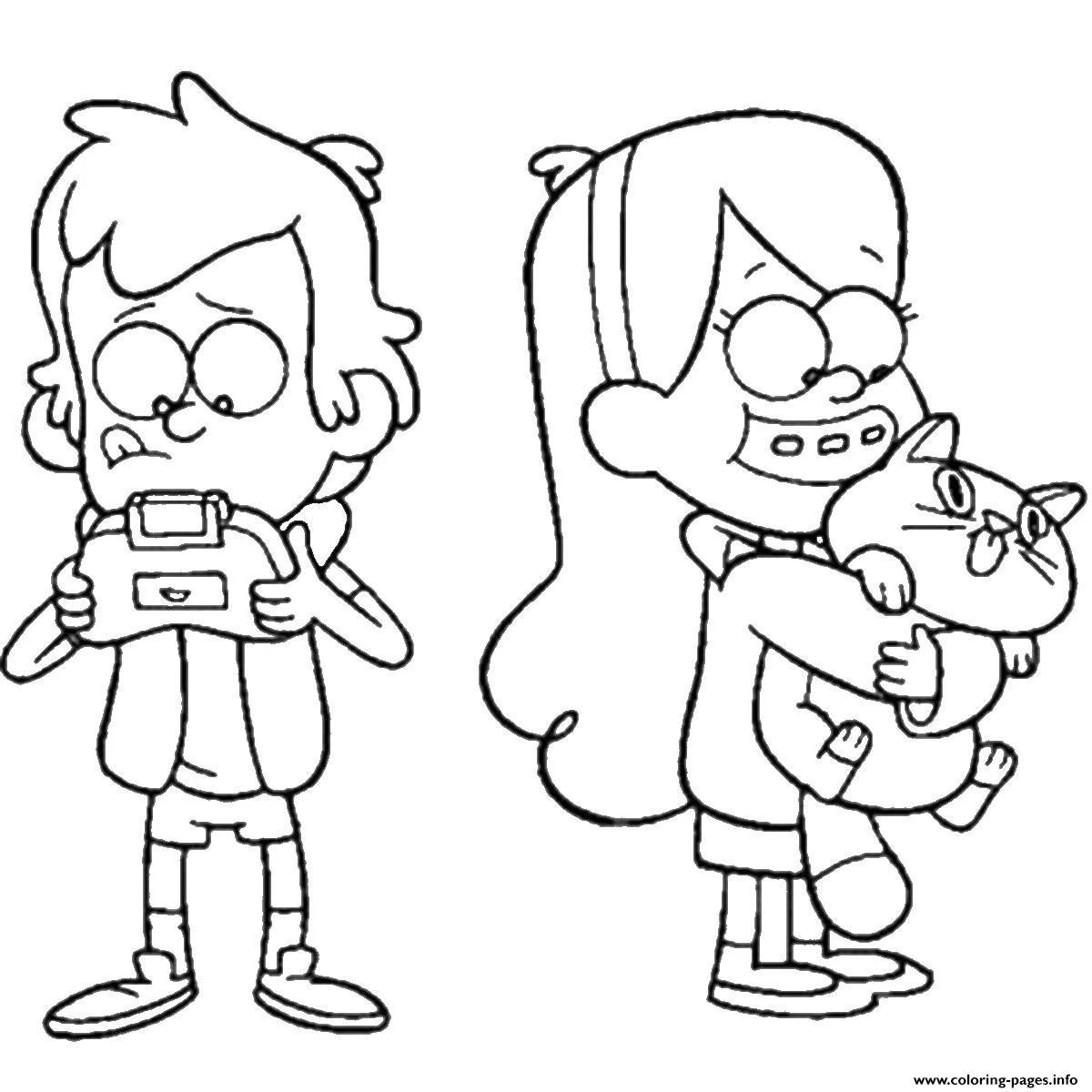 Gravity Falls Ausmalbilder 16