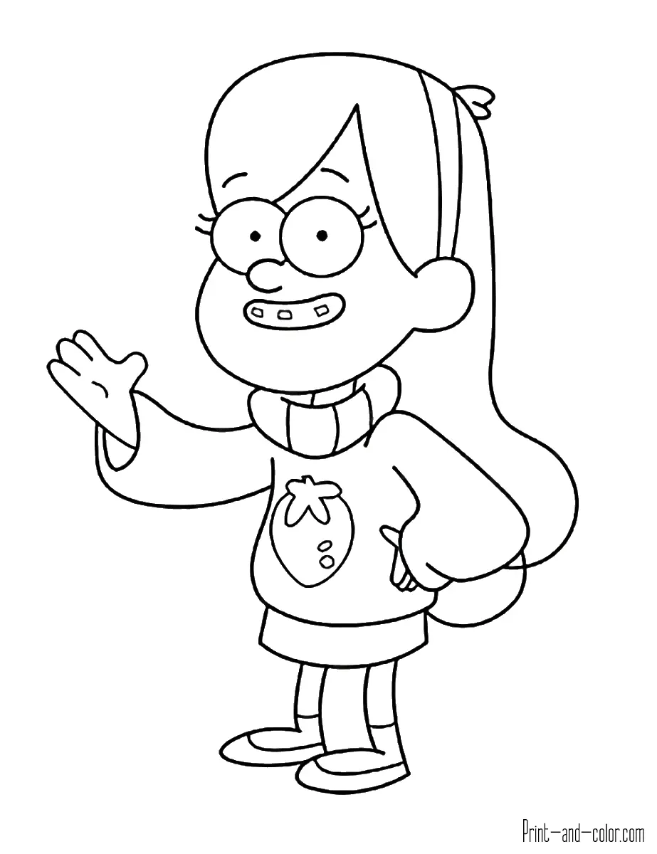 Gravity Falls Ausmalbilder 22