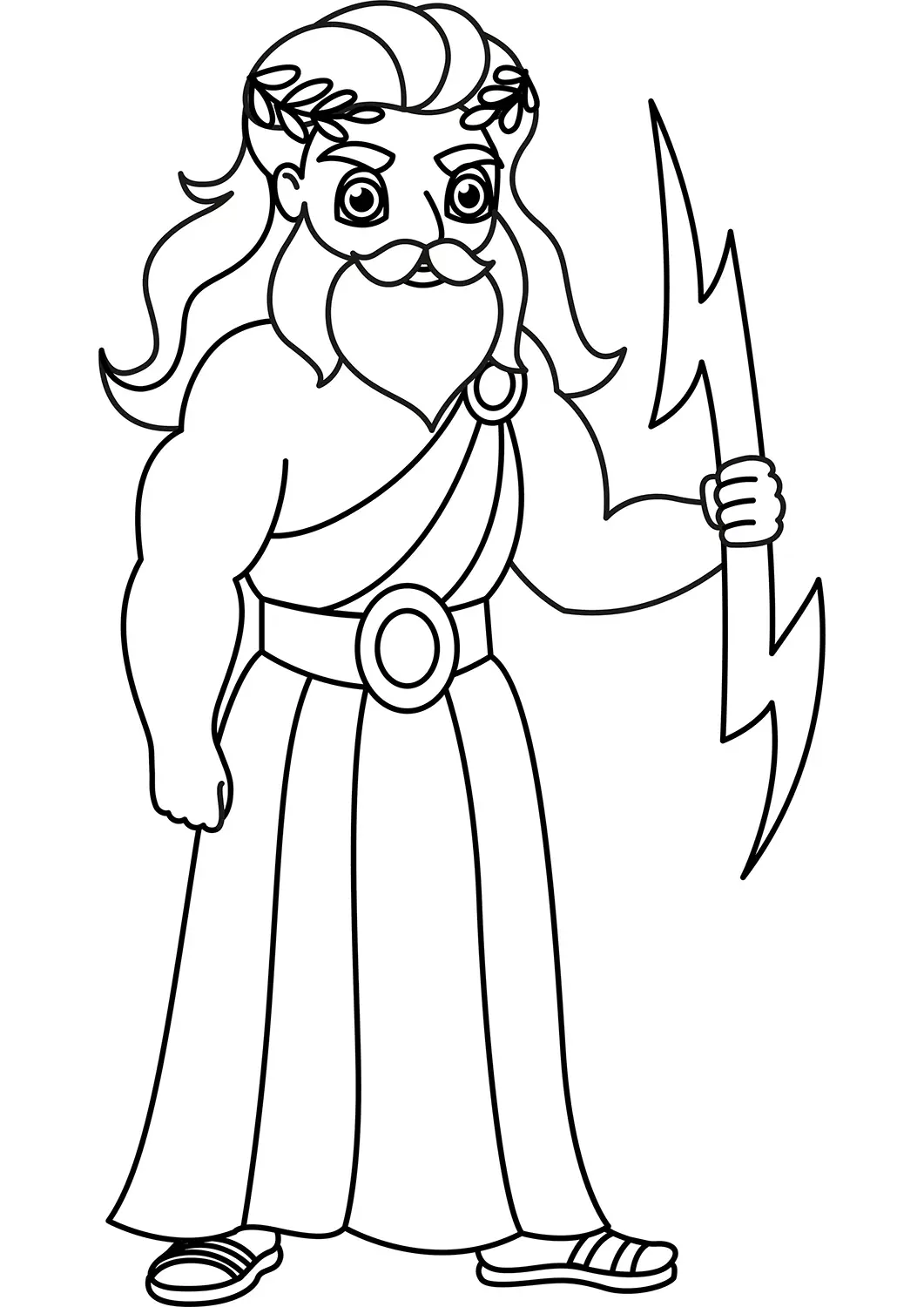 Griechische Mythologie Ausmalbilder 12