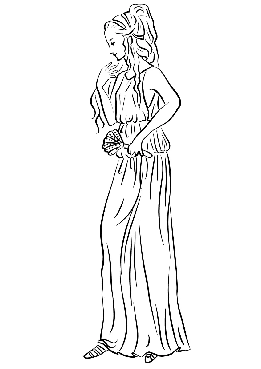 Greek Mythology Coloring Pages 2