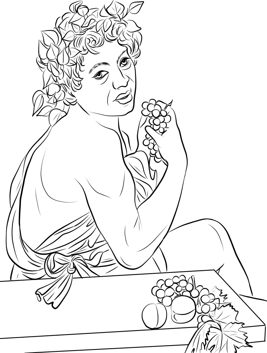 Mitologia Grega Paginas para Colorir 22